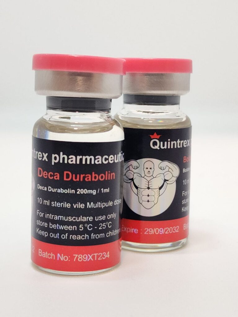 Deca Durabolin is supplied in a 10ml vial, with each milliliter containing 200mg of Nandrolone Decanoate, commonly known as Deca Durabolin.